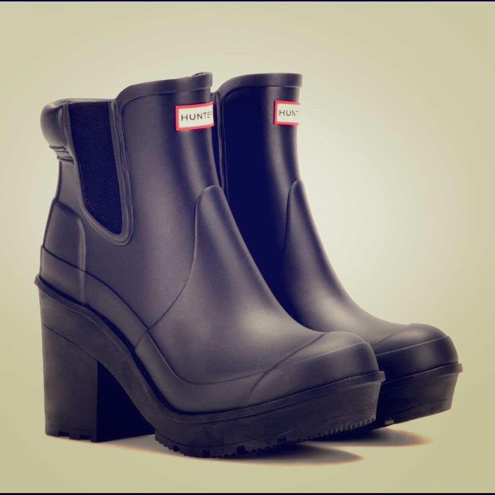 ISO!!! Hunter Block Heel Boots